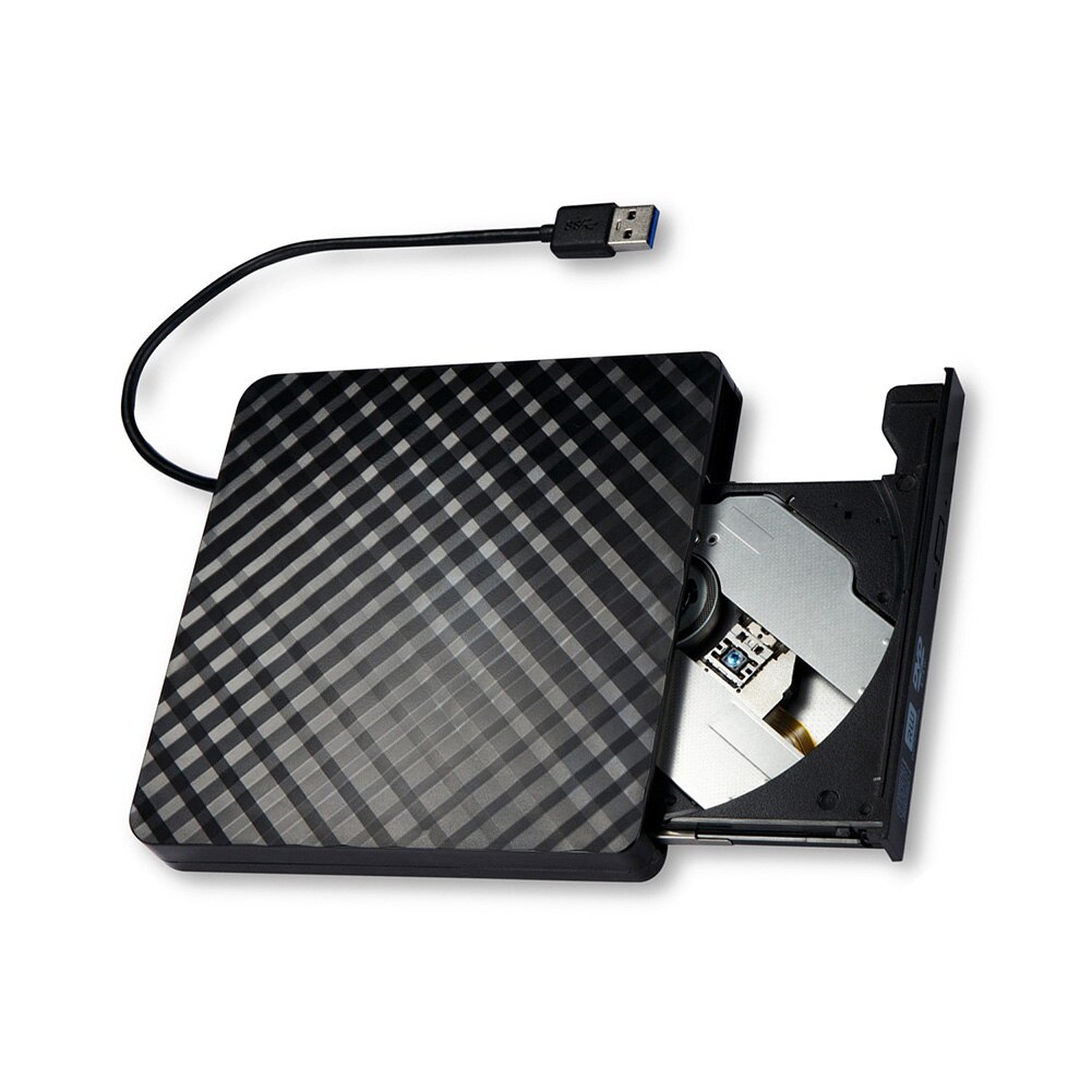 Unidad óptica externa USB 3,0 para ordenador portátil, unidad de DVD externa de alta velocidad para PC, reproductor de DVD