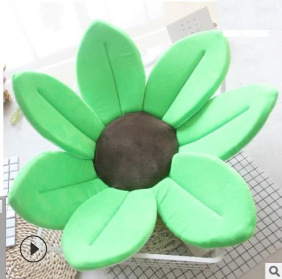 Newborn Baby Bathtub Foldable Blooming Bath Flower Bath Tub for Baby Blooming Sink Bath For Baby Play Bath Sunflower Cush: 6