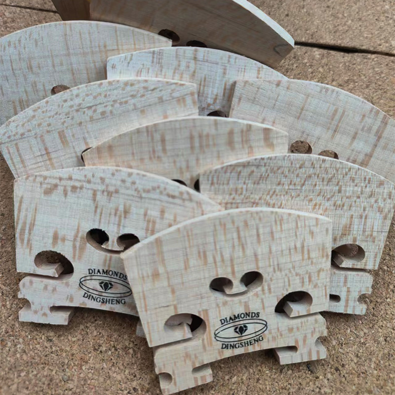 Puente de violín de , madera de arce, tamaño 4/4 a 1/8, accesorios para violín,