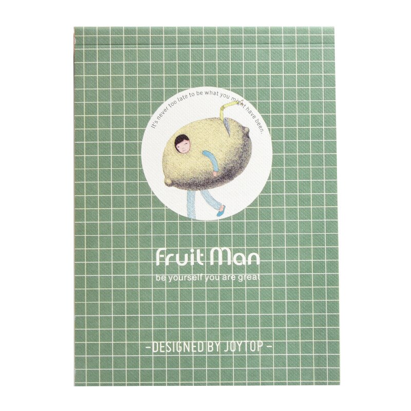 A6 Sketchbook Planner Record Draft Paintig Paper Diary Drawing Graffiti White Paper Notebook Memo Pad School Office Stationery: Green