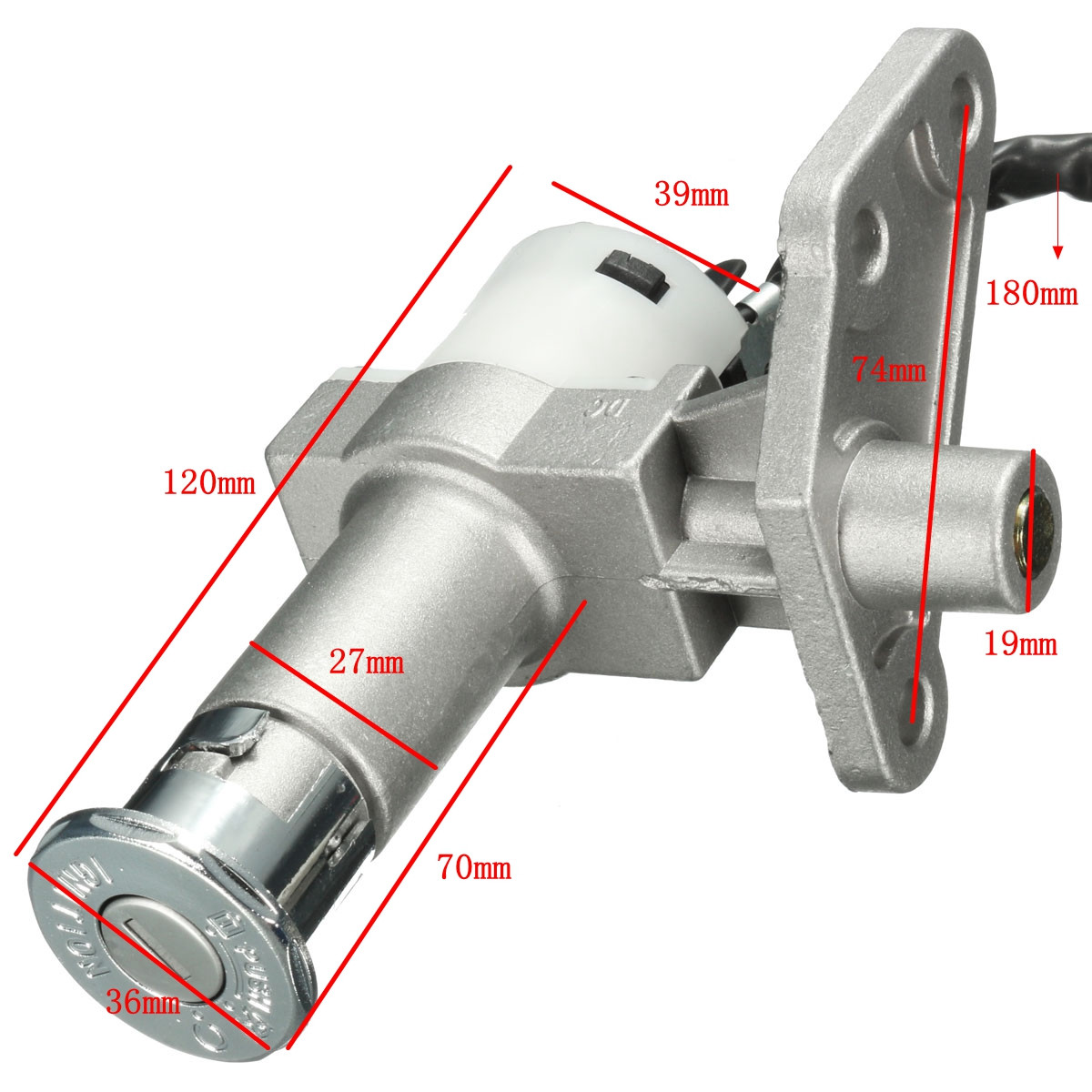 Ignition Key Switch Lock Set For 50cc 125cc 150cc GY6 Moped Motorcycle Scooter