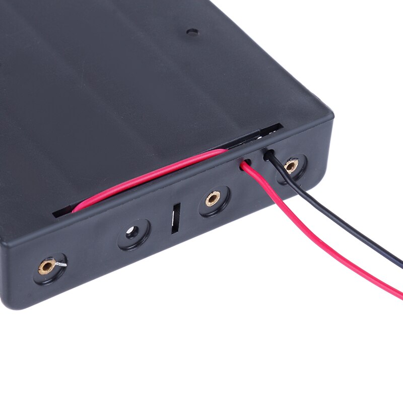 Pojemnik na baterie DIY baterie zacisk mocujący pojemnik z drut ołowiany Szpilka 1x 2x 3x 4x obudowa robić przechowywania baterii ConnectFit