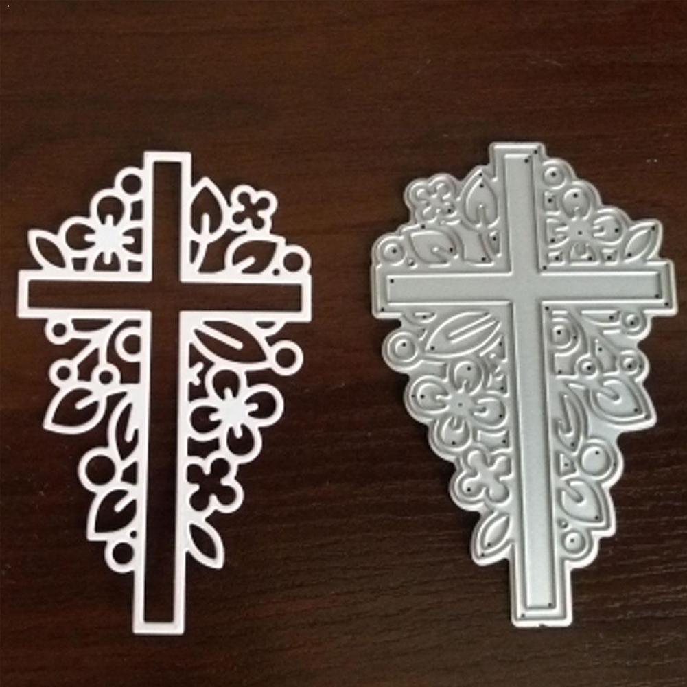 Crafts Metal Steel Cutting Die Cross Flower Square Cards Scrapbooking For DIY Dies Frame Paper/photo Stencil Embossing C7I6