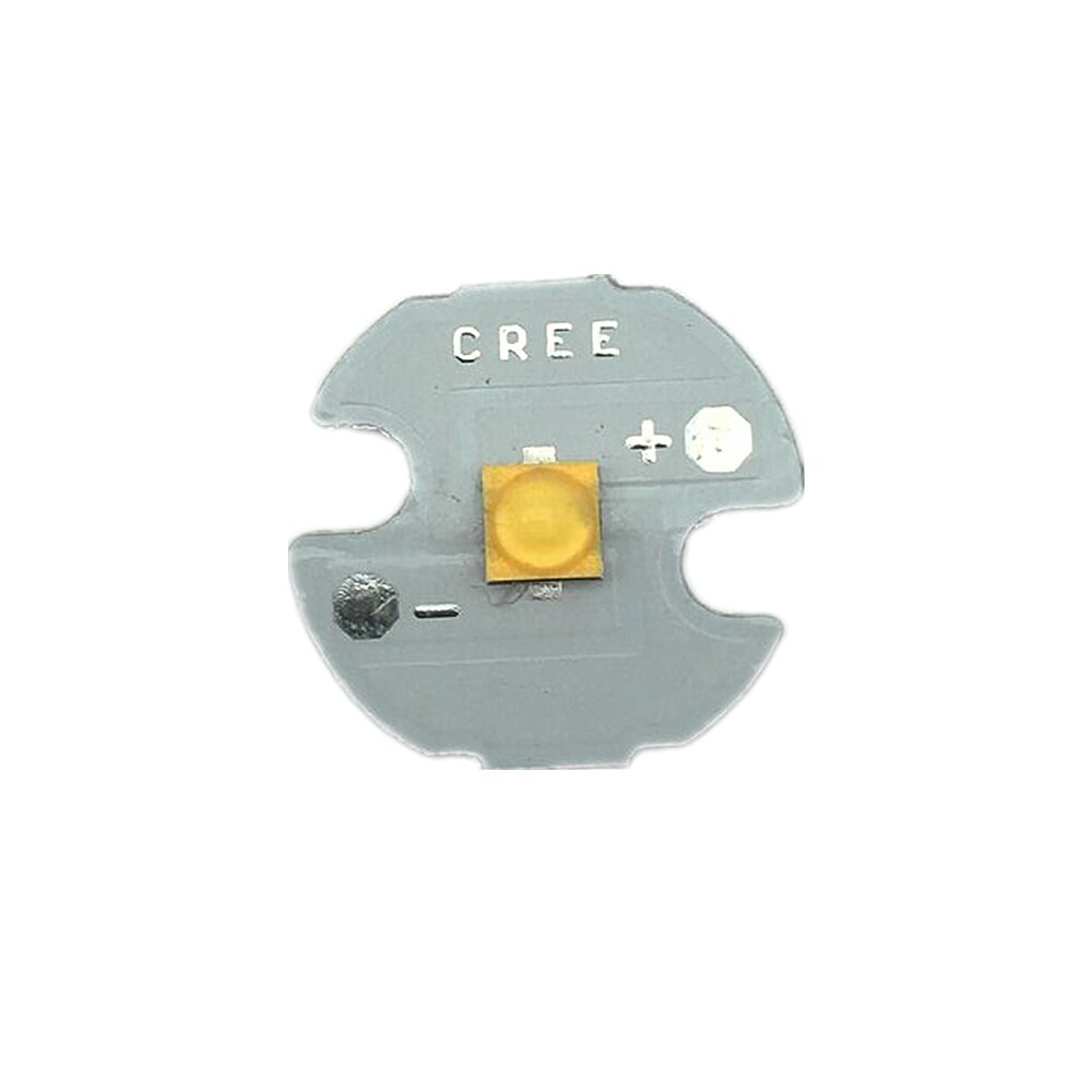 10pcs Cree XTE XT-E R5 5W Warm White 3000-3200K LED Chip+ 1.5-4V LED flashlight chip with 20/16/14/12/10/8MM pcb