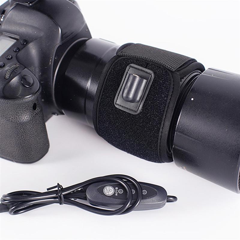 Adjustable Dew Heater USB Powered Lens Defogging Condensation Prevention Heater