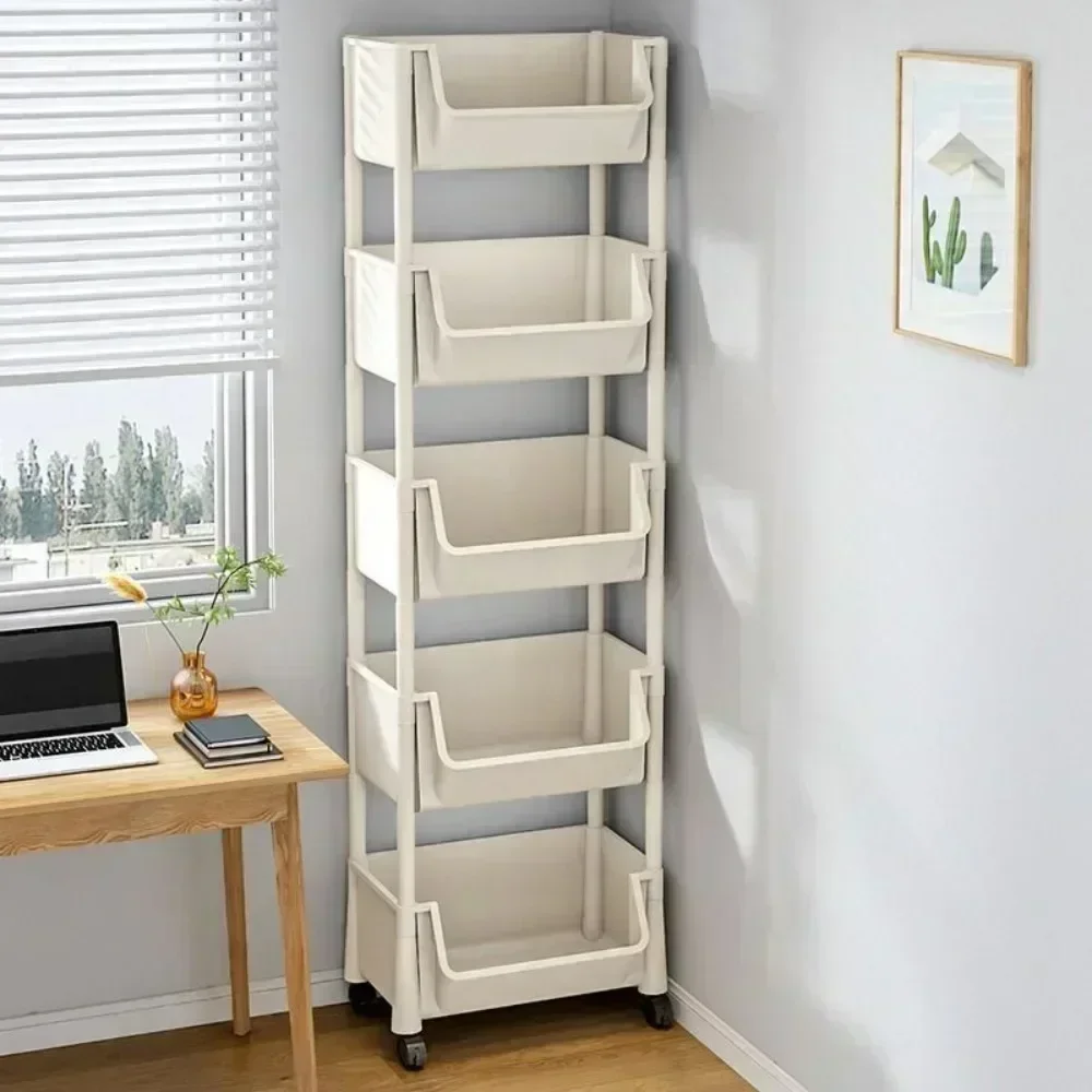 Carro de almacenamiento de cocina, estantería, armario de almacenamiento con hendidura, baño, sala de estar, organizador para el hogar, estante, esquina de cocina estrecha