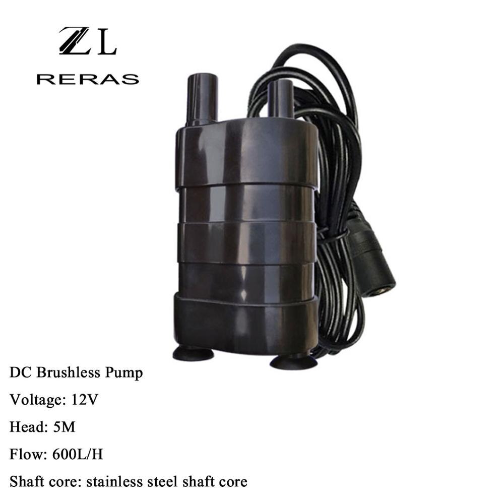 12V 24V Waterpomp Dc Kleinschalige Borstelloze Circulatiepomp Dompelpompen Land Aquarium Pomp Pompen Diesel alcohol Water