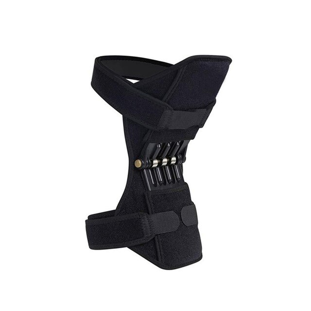 Genouillère Protection Booster puissance Joint soutien genou genouillère puissance ascenseur rebond ressort Force genouillère rehausseur genouillère protecteur: 1pc