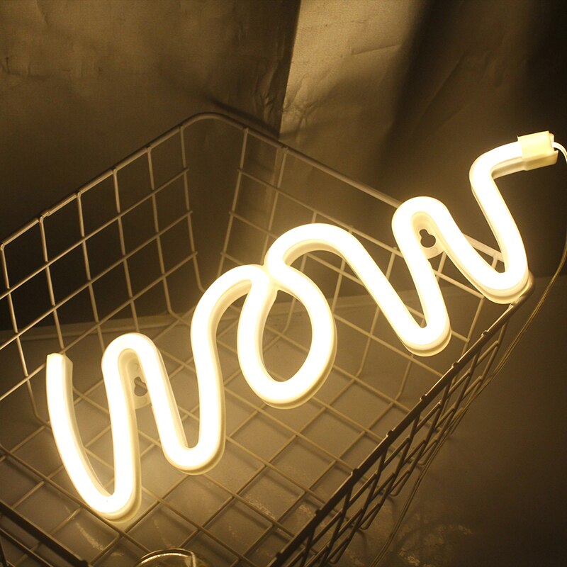 Ineonlife Beeindruckend Hallo LED Neon- Licht Zeichen Buchstaben Neon- Zeichen Weihnachten Party Hochzeit Dekorationen Zauberstab Zimmer Dekor Neon- Lampe