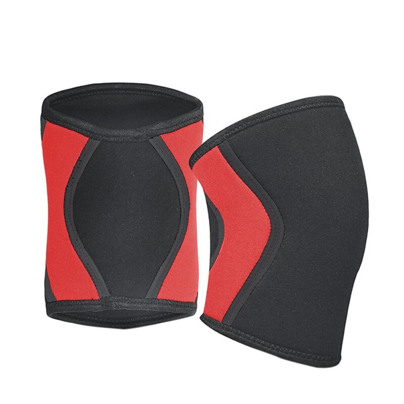 Genouillères en néoprène à Compression de 7mm, protection des genoux, CrossFit, haltérophilie