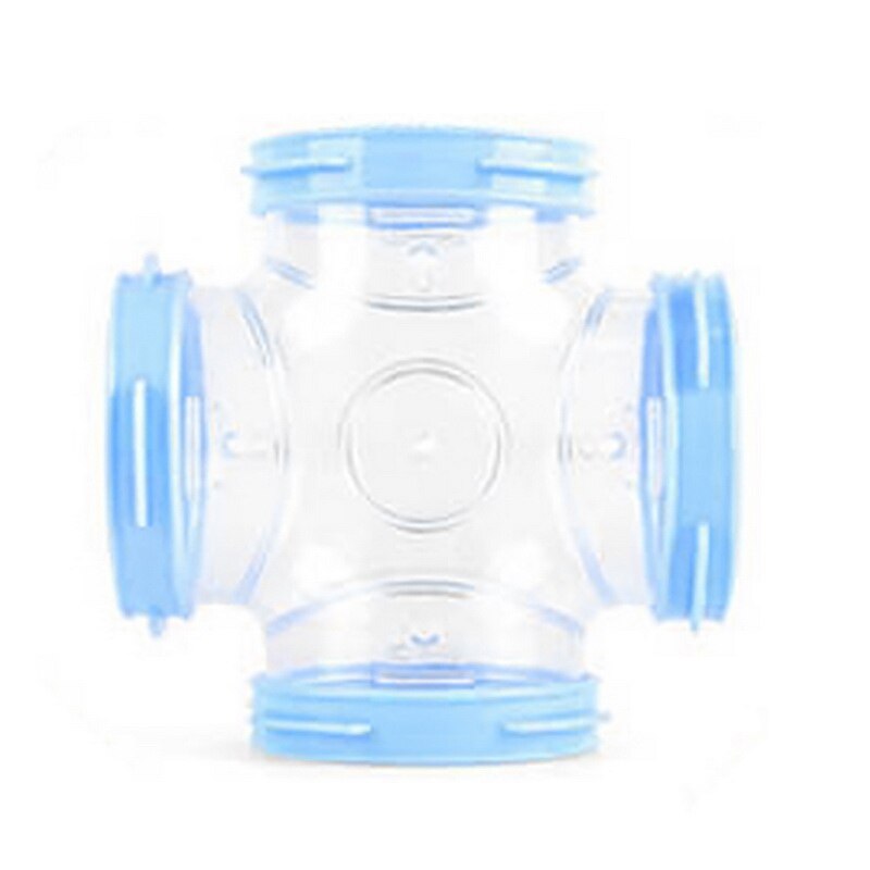 1Pcs Hamster Toy Acrylic Transparent Tube Hamster Toys Funny Pet Small Animal Hamsters Cage Tube Toy