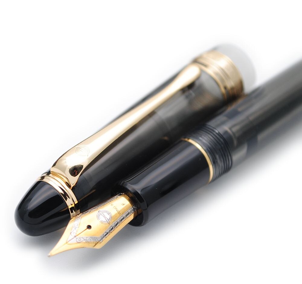 Wing Sung 699 Transluzenten Vakuum Füllung Brunnen Stift EF / F / M Nib Tinte Stift Original Box