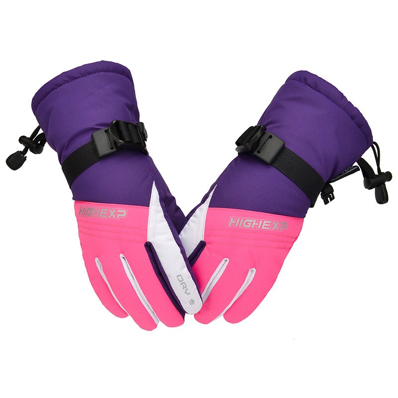 Ski Handschoenen Voor Kinderen Snowboard Handschoenen Meisjes Ski Wanten Thermische Winter Handschoenen Skiën Sneeuw Wanten Waterdichte Snowboarden: 1807-3
