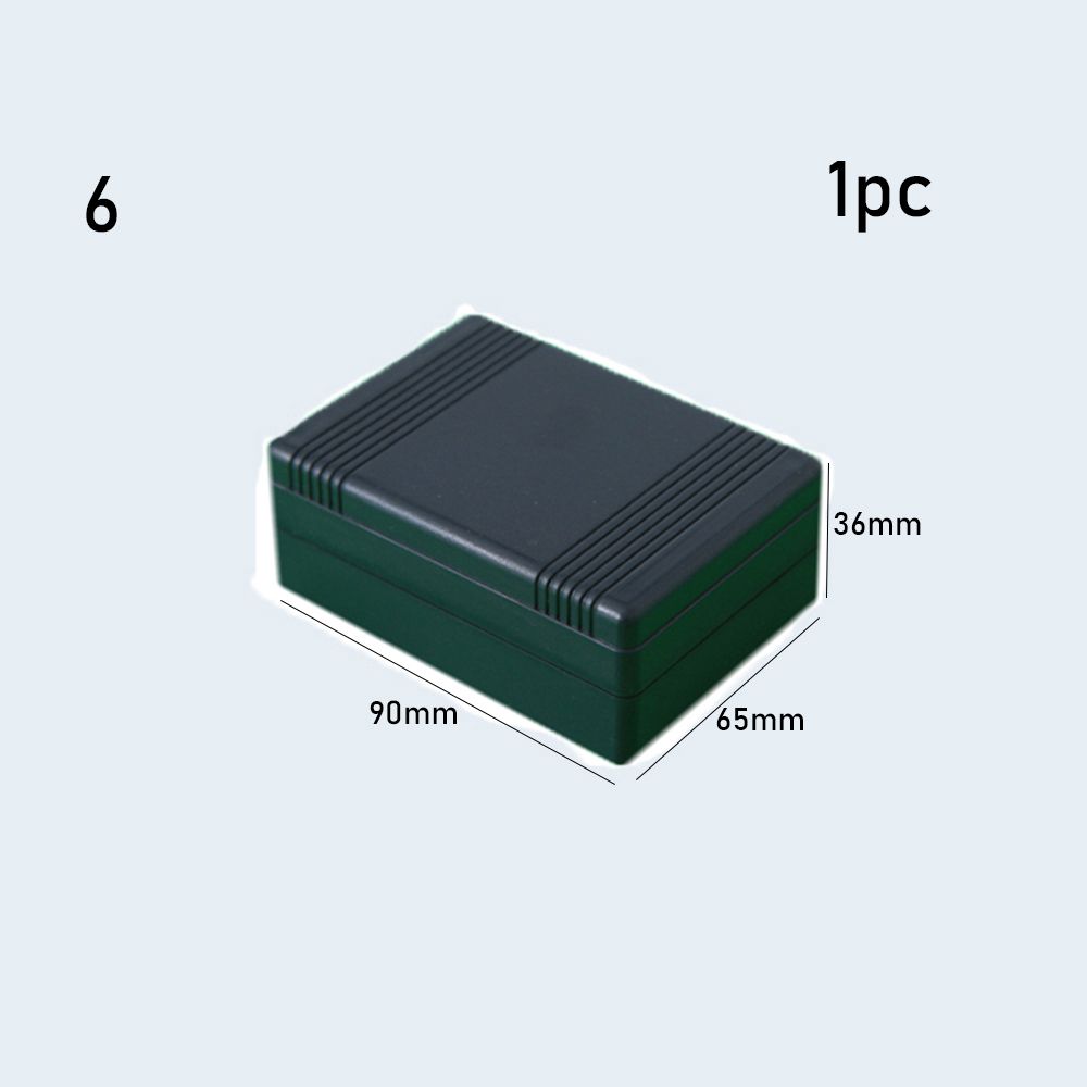 Plastic Electronic Project Box Waterproof White Housing Instrument Case Enclosure Boxes Electrical Home Handmade Tools Supplies: SKY BLUE