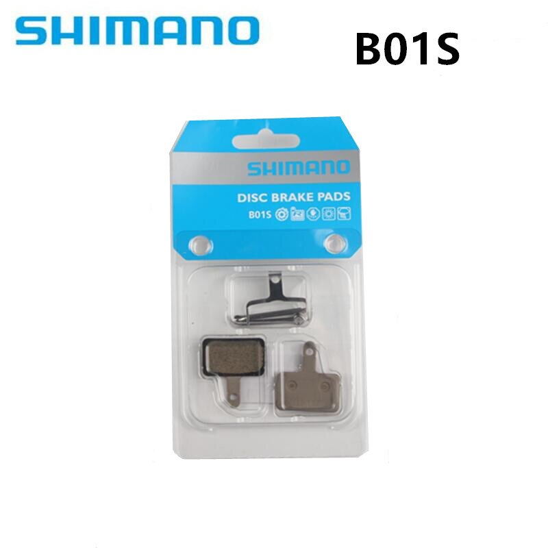 Plaquettes de frein à disque vtt shimano  b01s en résine pour br -m485 tx805 m445 m395 m575 m475 m416 m396 m525 m465 m355 m495 m447 m486 m446 m4050: Avec boîte d'origine