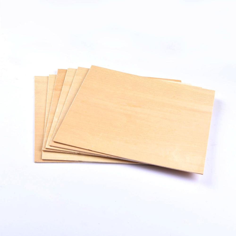 Bảng gấp OEM 300*300mm MDF osb Basswood ván ép cho hội đồng quản trị hạt cắt 3mm