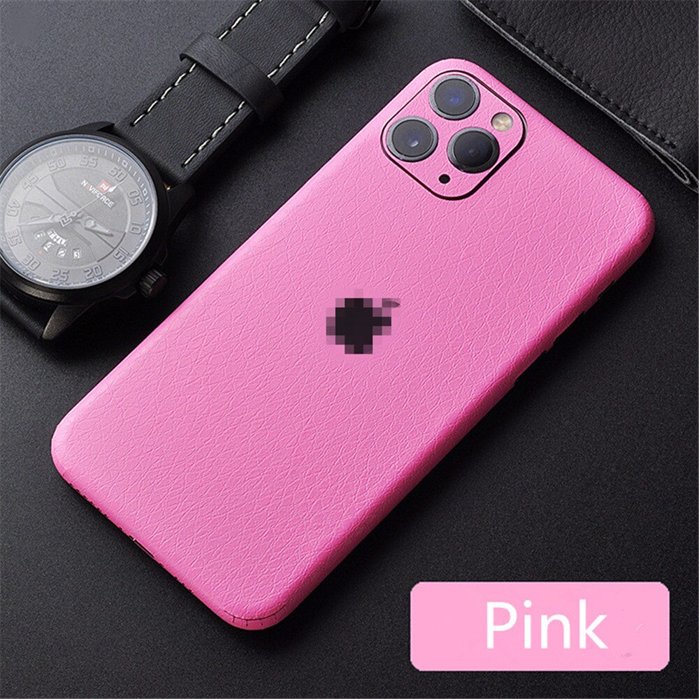 Für iPhone 11 Profi MAX Zurück Aufkleber Zurück Film Leder Aufkleber Zurück Abdeckung Film Ultra Dünne Aufkleber Für iPhone 11 Profi MAX