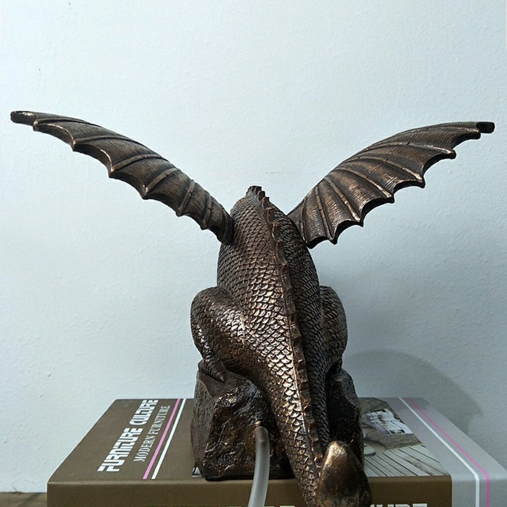 Dragon Fountain Pool Pond Waterfall Fountain Garden Decoration Outdoor Bird Bath Solar Powered Fountain Floating Water