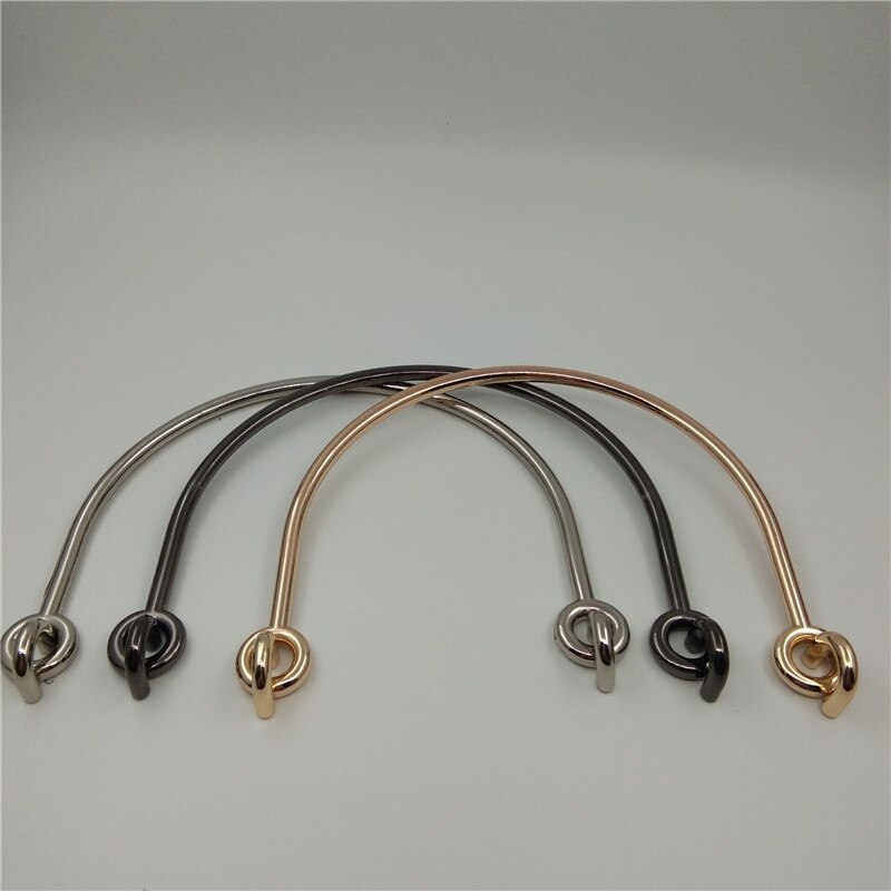 (10 PCS/lot) diy hardware electroplating processing leather handbags hand holding the handle decorative accessories