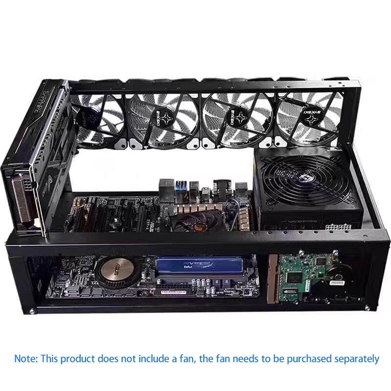 Uchwyt mocujący kartę graficzną komputer otwarty podwozie stojak komputerowy 6-8 uchwyt karty graficznej wspornik komputera studyjnego