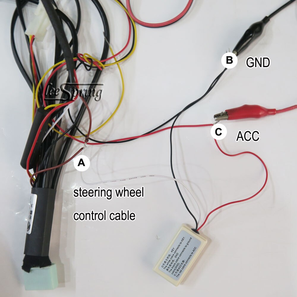 Wireless Car controller Smart Steering wheel control Suitable for any navigation with Android system
