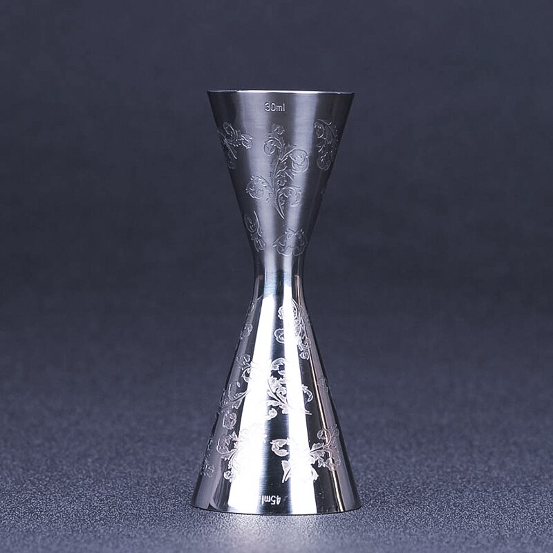 304 stainless steel style skull measuring cup Bar jiggers 15*30/45*60ml