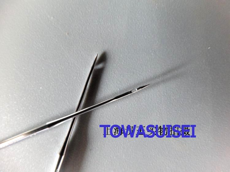 DBXK5-agujas de bordado para máquina de bordar, OrganTitanium japonés, para TAJIMA, BRUDA, TOYOTA, MELCO, HAPPY, MEISTERGRAM, 10 Uds.