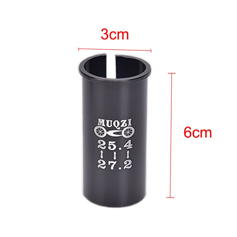 Adaptador de tija de sillín de bicicleta MTB de aleación 2,7 3 3,2 3,3 3,7 cm tubo de asiento de bicicleta de carretera de montaña adaptador de tija de sillín piezas de bicicleta de 5 tamaños: A
