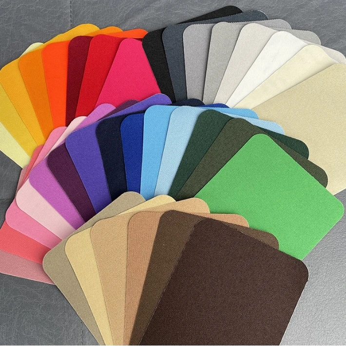 4 stuks opstrijkbare patches kledingreparatie veelkleurige stoffen patches opstrijkbare sterke lijm katoenen patch voor kleding Jean reparatie decor