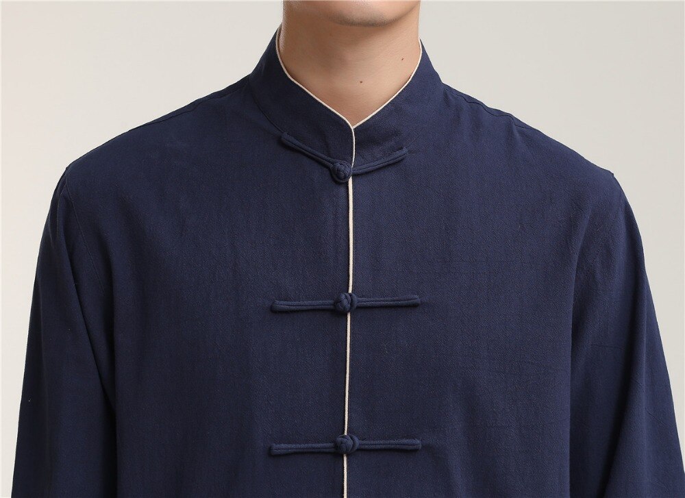 Shanghai histoire chinoise traditionnelle hommes, vêtements orientaux, tangzhuang tai chi, chemise Kungfu, haut pour hommes