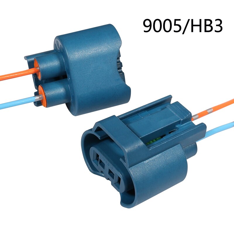 Yccpauto 2 stk  h8 h11 sokkel ledningsnett 9005 hb3 9006 hb4 holder kontakt auto billykter tåkelysfot