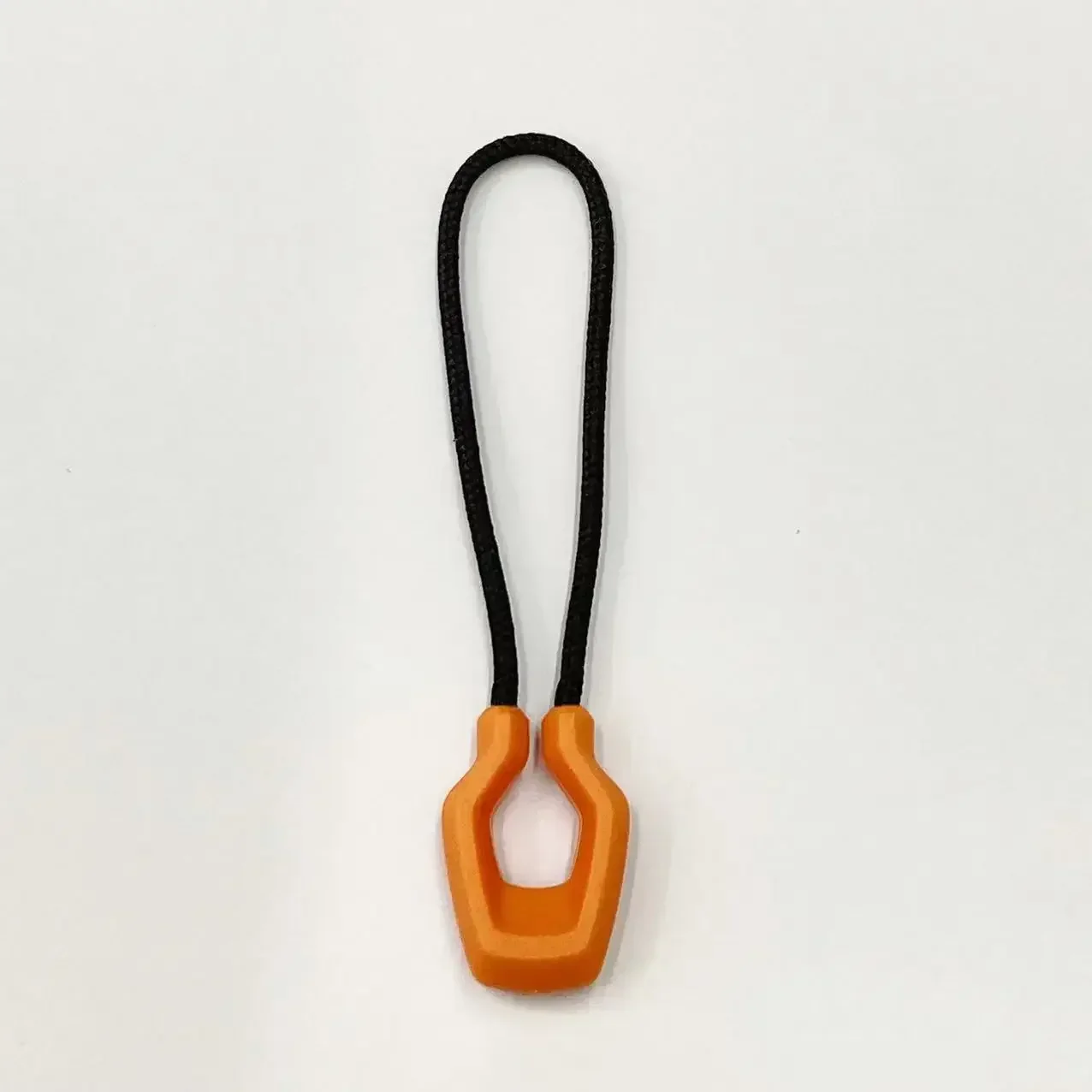 10pcs Fashionable Zipper Pullers Durable Convenient Zipper Extension Knapsack Jacket Zippers Accessories: Orange