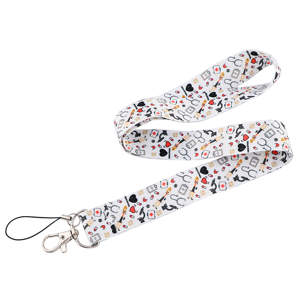 CB910 Menselijke Organen Lanyard Voor Key Camera Whistle Cool Id Badge Houder Mobiele Telefoon Neck Strap Opknoping Touw Arts Verpleegkundige: 9