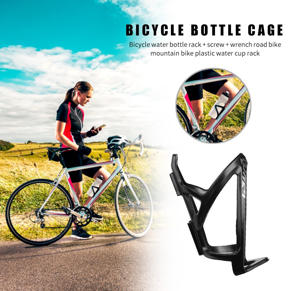 Fahrrad Wasser Flasche Trinken Tasse Halfter MTB Rennrad Wasserkocher Unterstützung Stehen Halterung mit Schrauben Schlüssel Fahrrad Radfahren Zubehör
