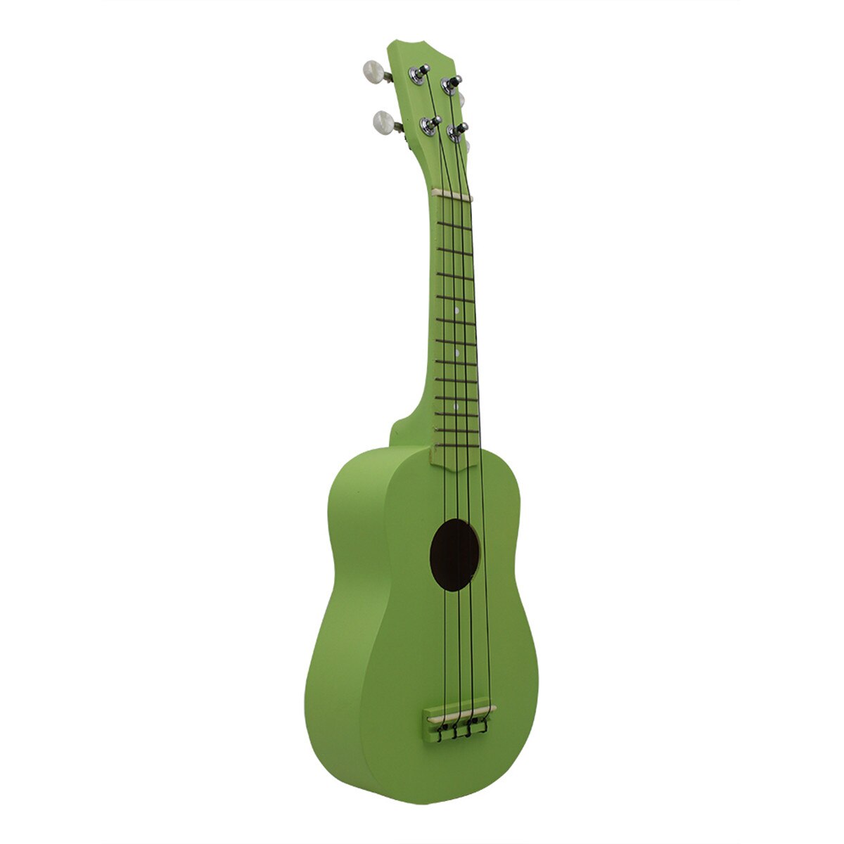 IRIN 4 Strings 21 Inch Acoustic Ukulele 6 Colors Camellia Ukulele Uke Hawaii Mini Guitar Instrument for Kids Beginner: Green