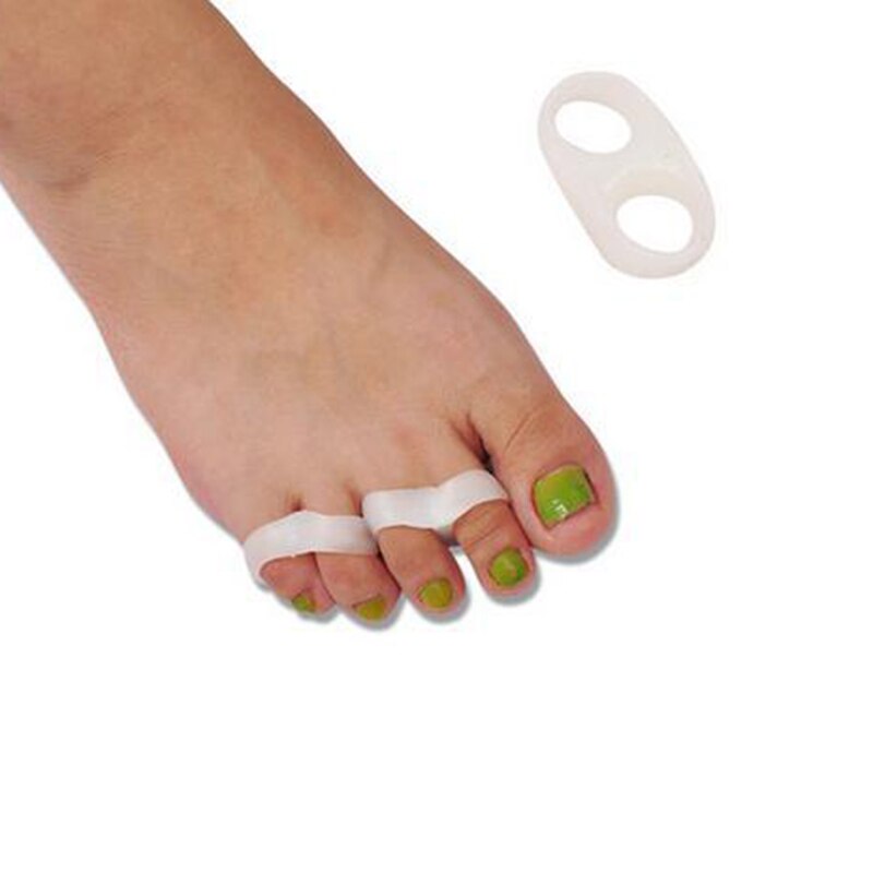 2Pcs Silicone Pinkie Thumb Valgus Finger Corrector Bunion Little Toe Separator Remove Corns Feet Remove Calluses Foot Care Tool