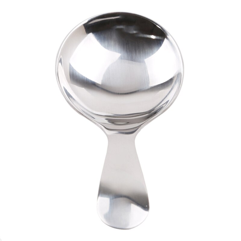 Stainless Steel Small Spoon Ice Cream Honey Teaspoon Honey Coffee Tea Sugar Salt Jam Mustard Condiments Spoons Mini Baby Spoon: Default Title