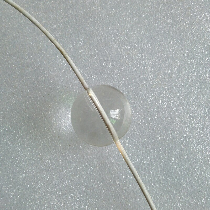 50 pieces/lot 25mm Round Crystal Glass Loose Transparent Beads 25mm glass beads