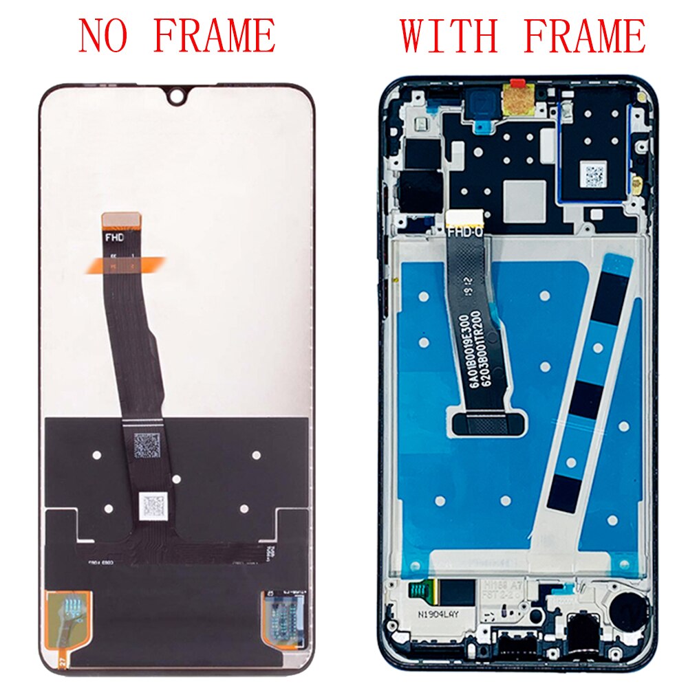 Écran LCD avec châssis, 2312x1080, AAA, pour Huawei P30 Lite, Nova 4e LX2 AL01, original