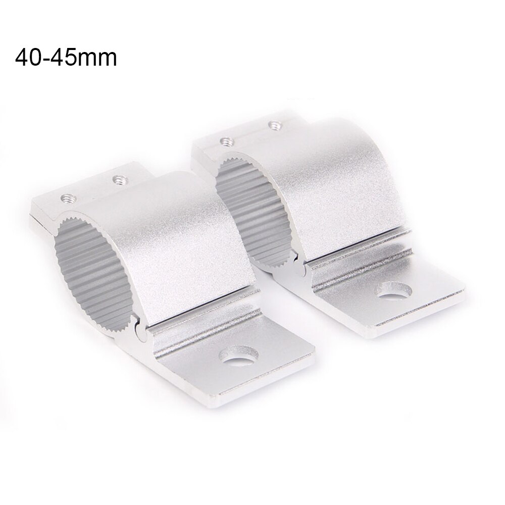 2Pcs Led Verlichting Beugel Auto Offroad Suv Bumper Bullbar Ronde Roll Houder Klem 40-45Mm 49-54Mm Auto Buis Bull Bar Kooi Hid kooi LICHTE AUTO auto kooi auto kooi bumper bullbar ronde kooi bumper kooi bullbar ronde ko: Donkergrijs