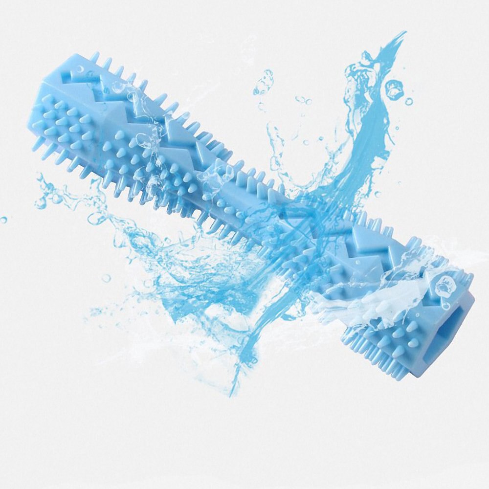 Dog Chew Toy Puppy Dog Training Puzzle Leaking Food Dog Toys Interactive Dog Toothbrush Tooth Cleaning Stick Dog Supplies