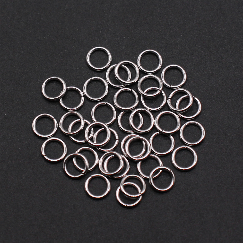 Stainless Steel Jump Rings & Split Ring For Jewelry Making DIY Jewelry Findings Jewelry Accessories 3mm 4mm 5mm 6mm 7mm