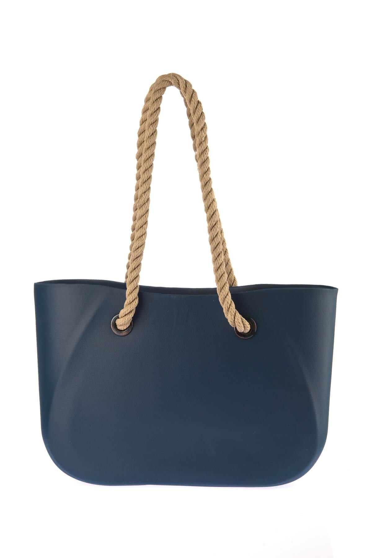 Perle sac à main femme bleu foncé 120130000908