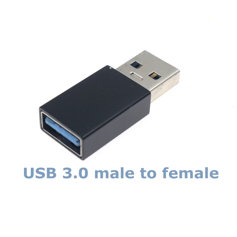 Convenient USB 3.0 Adapter Connector 5Gbps Male to Male Female USB Converter For PC Laptop USB 3.0 Coupler Extender Connection: Red