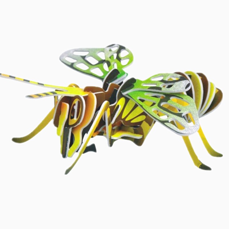 3D Bee Puzzel Puzzel Kaart (In het Insect Wereld te Verkennen Mysteries van Insecten)