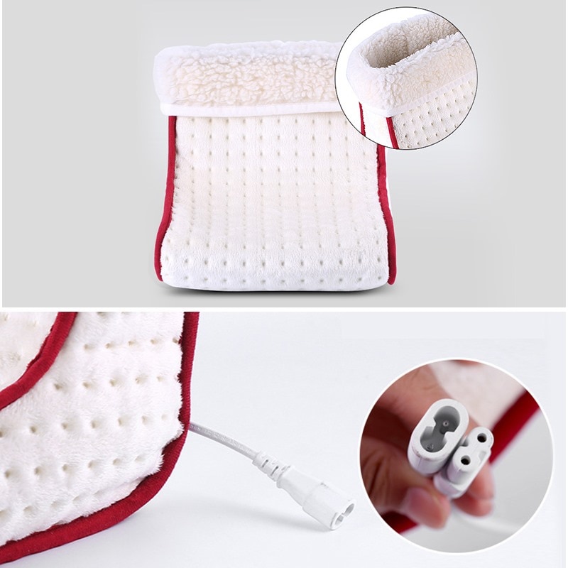 Winter Foot Warmer Verwarmde Elektrische Wasbare Verwarmt Controle Instellingen Warmer Kussen Thermische Voet Warmer Massage