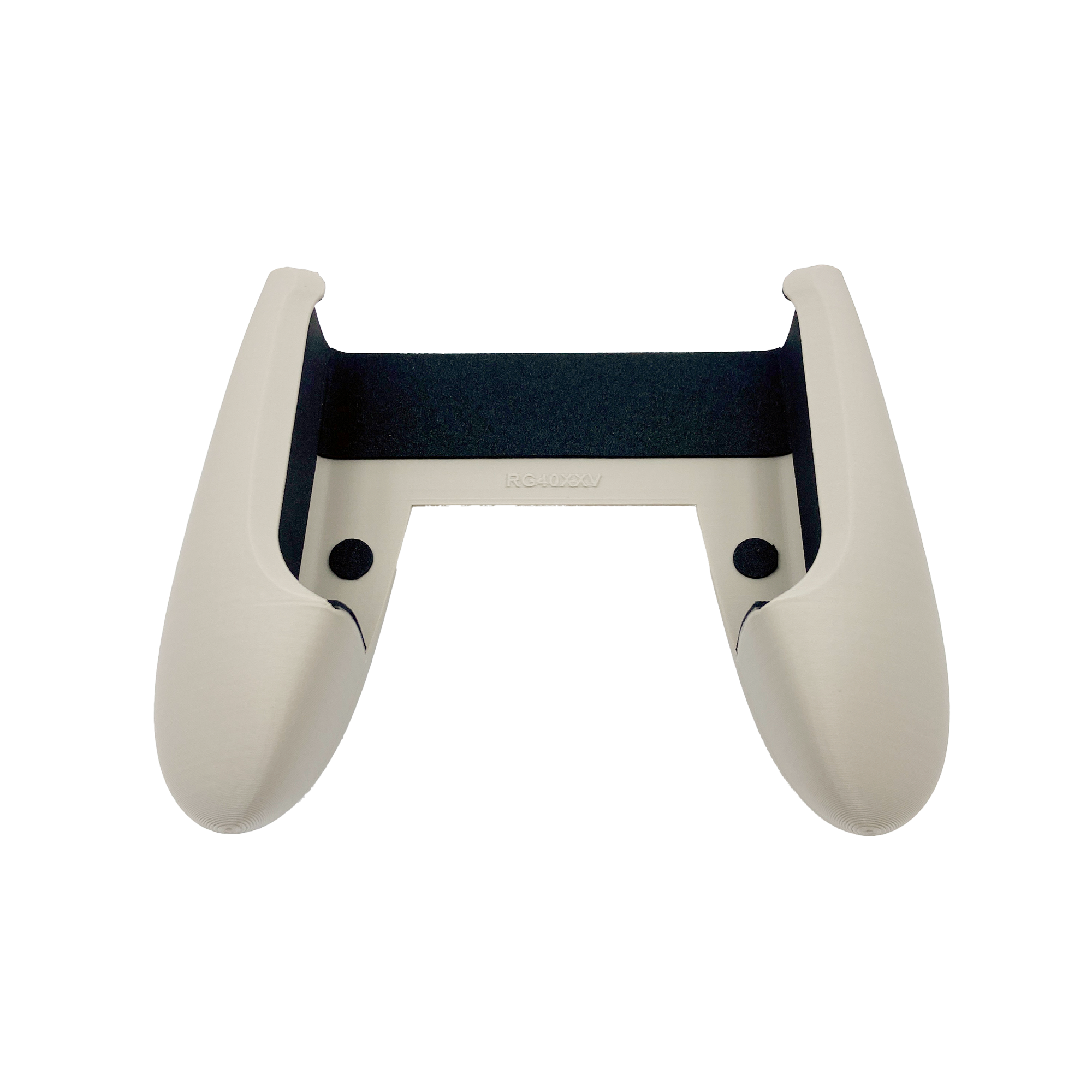 Mango de agarre impreso en 3D para RG40XX V, accesorios de mano cómodos, ergonómico, controlador de bricolaje: Amarillo claro