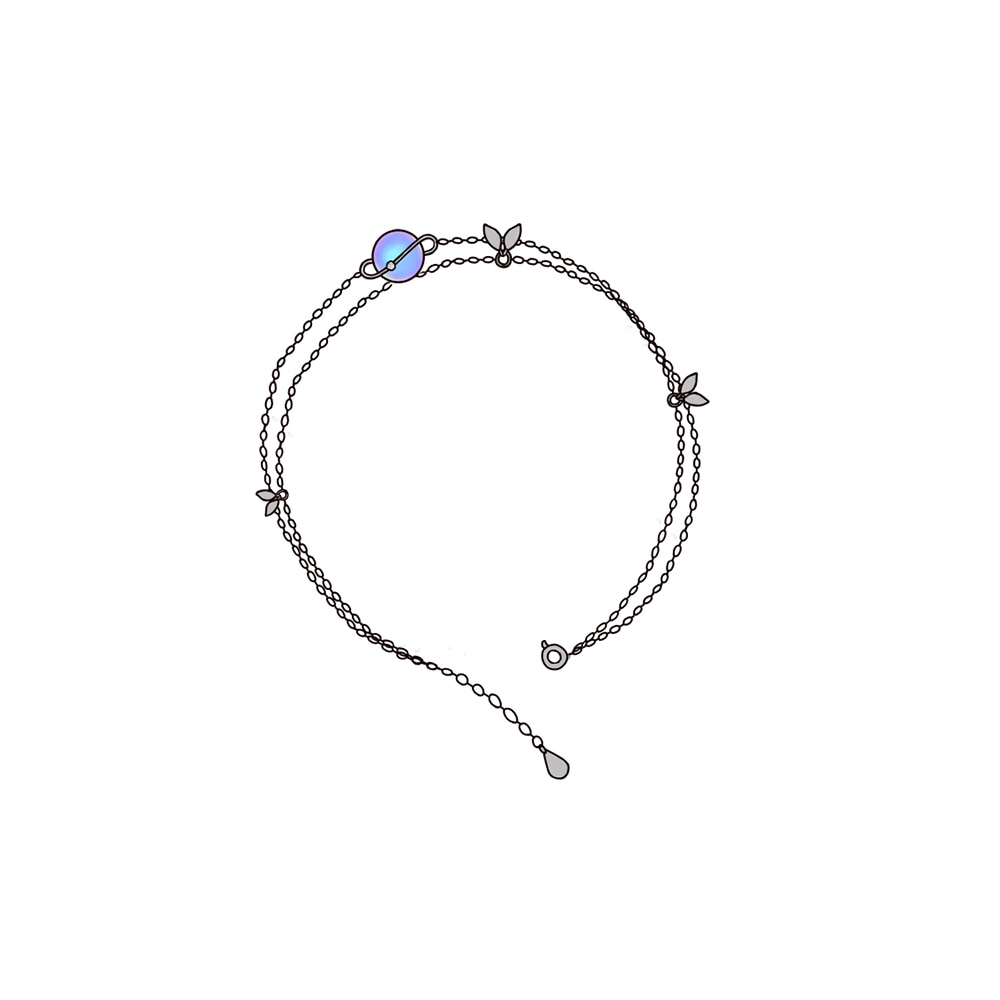 Thaya Midsummer Night's Dream ' Bracelets s925 Silver Bracelet Female Fantasy style Dainty Friendship Jewelry