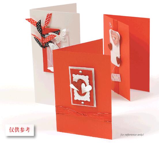 Eno Greeting complete scrapbooking diy card kit for beginner kids craft diy card making kit 6 cards and 6 envelopes: SKC02