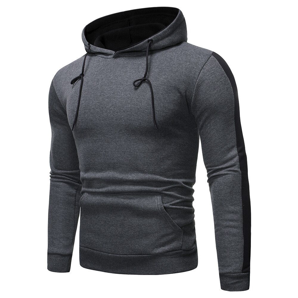 Felpe con cappuccio larghe Casual da uomo blu nero grigio sport traspirante Top